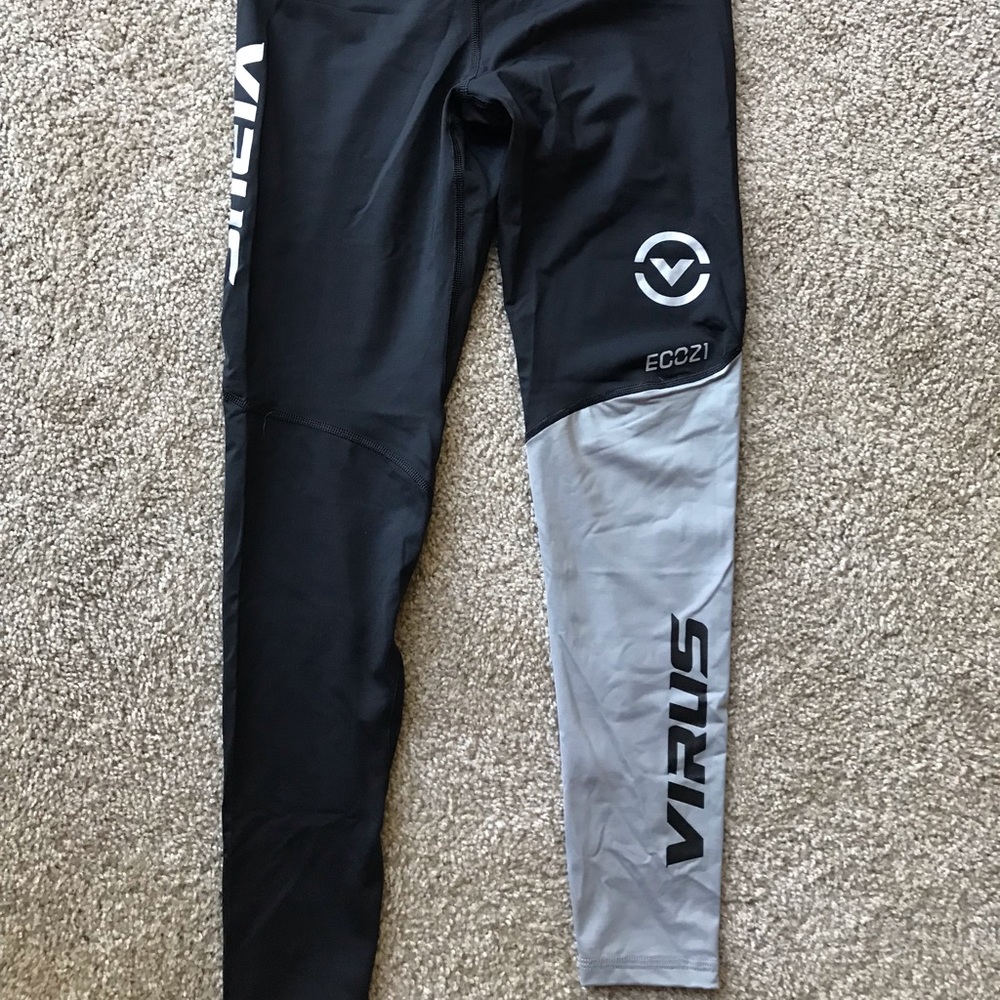 Virus intl ASYMMETRIC TECH PANTS Women's Bioceramic™ Compression Pants size M